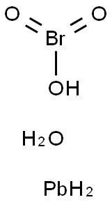 Lead(II) bromate monohydrate. Structure