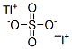硫酸タリウム 化学構造式