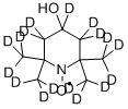 4-HYDROXY-2,2,6,6-TETRAMETHYLPIPERIDINE-D17-1-OXYL Struktur