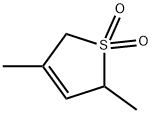 2,4-Dimethyl-2,5-dihydrothiophene 1,1-dioxide 结构式