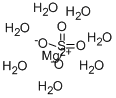 Magnesium sulfate heptahydrate Struktur
