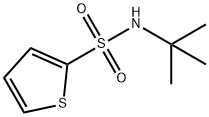 N-tert-Butyl-2-thiophenesulfonamide Struktur