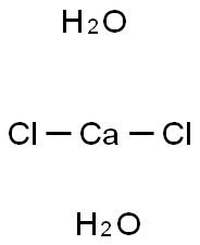 二水氯化钙 结构式