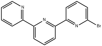6-ブロモ-2,2′:6′,2′′-テルピリジン 化学構造式