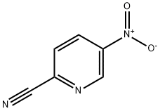 2-Cyano-5-nitropyridine Struktur