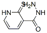 3-Pyridinecarboxylicacid,1,2-dihydro-2-thioxo-,hydrazide(9CI) Struktur