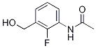 Acetamide,  N-[2-fluoro-3-(hydroxymethyl)phenyl]- 结构式