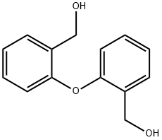 2,2'-ビス(ヒドロキシメチル)ジフェニルエーテル 化学構造式