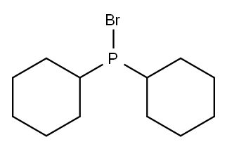 Dicyclohexylphosphinbromid Struktur