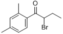 2-bromo-2-4-dimethylbutyrophenone  Struktur