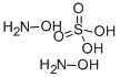 硫酸ヒドロキシルアミン 化学構造式