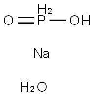 Sodium hypophosphite monohydrate Structure