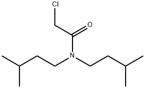 2-Chloro-N,N-bis-(3-methyl-butyl)-acetamide 化学構造式