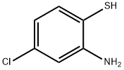 2-アミノ-4-クロロベンゼンチオール 化学構造式