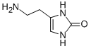 2-(2-oxo-4-imidazolin-4-yl)ethylamine Struktur