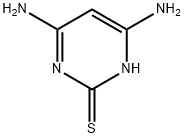 4,6-DIAMINO-2-MERCAPTOPYRIMIDINE Struktur