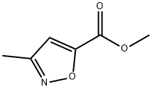 3-甲基异恶唑-5-羧酸甲酯 结构式