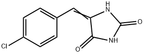 4-CHLOROBENZALHYDANTOIN 化学構造式