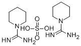 PIPERIDINE-1-CARBOXAMIDINE HEMISULFATE Structure
