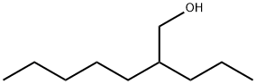 2-プロピル-1-ヘプタノール 化学構造式
