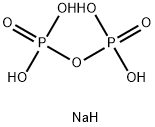 diphosphoric acid, sodium salt ,10042-91-8,结构式