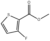 3-フルオロ-2-チオフェンカルボン酸メチル 化学構造式