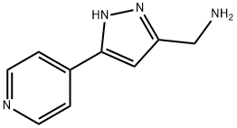 3-(AMinoMethyl)-5-(4-pyridyl)pyrazole Structure