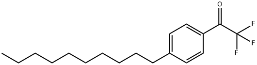 P-DECYL-A,A,A-TRIFLUOROACETOPHENONE Structure