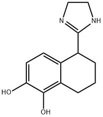 5,6-dihydroxy-1-(2-imidazolinyl)tetralin Structure