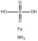 スルファート/アンモニウム/鉄(II),(2:2:1) 化学構造式