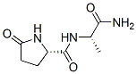 pyroglutamylalanine amide Structure