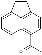5-乙酰-1,2-二氢苊烯 结构式