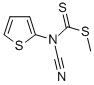 METHYL (THIOPHEN-2-YL) CYANOCARBONIMIDODITHIOATE 结构式