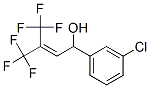 1-(m-Chlorophenyl)-4,4,4-trifluoro-3-trifluoromethyl-2-buten-1-ol|
