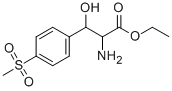 BETA-HYDROXY-4-(METHYLSULFONYL)-PHENYLALANINE ETHYL ESTER Structure