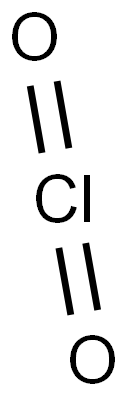 Chlorine dioxide  Structure