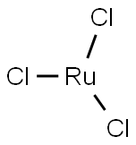 Ruthenium(III) chloride Struktur