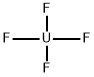 四氟化铀,10049-14-6,结构式
