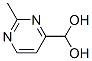 4-Pyrimidinemethanediol, 2-methyl- (7CI,8CI) Struktur