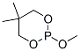 2-甲氧基-5,5-二甲基-1,3,2-二氧杂膦烷 结构式