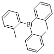 トリ-o-トリルビスムチン 化学構造式
