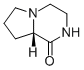 (R)-HEXAHYDROPYRROLO[1,2-A]PYRAZIN-1(2H)-ONE 化学構造式