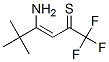 4-Amino-1,1,1-trifluoro-5,5-dimethyl-3-hexene-2-thione Structure