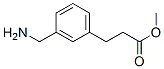 methyl 3-(3-aminomethylphenyl)propanoate Structure