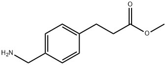 4-氨甲基苯丙酸甲酯,100511-78-2,结构式