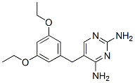 5-[(3,5-Diethoxyphenyl)methyl]-2,4-pyrimidinediamine Structure
