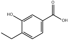 4-乙基-3-羟基苯甲酸,100523-85-1,结构式