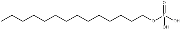 十四烷基磷酸二氢酯 结构式