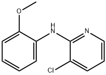3-chloro-N-(2-methoxyphenyl)pyridin-2-amine Struktur