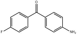 (4-Aminophenyl)(4-fluorophenyl)methanone Structure